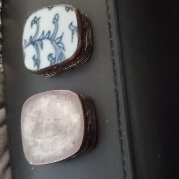 Silver over copper Trincket Box - Picture 4 of 4